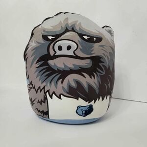 Memphis Grizzlies Plushie Mascot Pillow - NBA Basketball Fan Collectible